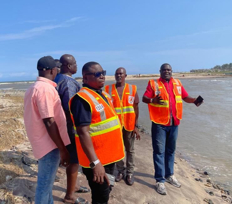 NADMO field activity in the Ningo-Prampram District